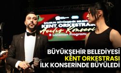 Samsun Büyükşehir Belediyesi Kent Orkestrası İlk Konserinde Büyüledi
