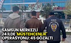 Samsun Merkezli 24 İlde 'Müstehcenlik' Operasyonu: 45 Gözaltı