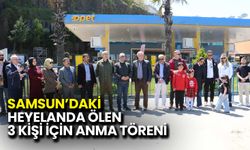 Samsun’daki Heyelanda Ölen 3 Kişi İçin Anma Töreni