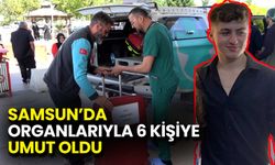 Samsun’da Organlarıyla 6 Kişiye Umut Oldu