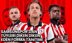Samsunspor’dan Tüyleri Diken Diken Eden Forma Tanıtımı