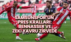 Samsunspor’un Pres Kralları: Bennasser ve Zeki Yavru Zirvede