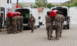 Çankırı'daki kazada yaşamını yitiren 2 polis memuru, memleketlerine uğurlandı