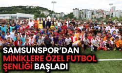 Samsunspor’dan Miniklere Özel Futbol Şenliği Başladı