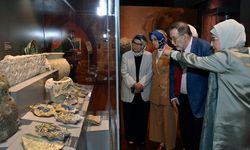 Emine Erdoğan, 'Anadolu Selçukluları Sergisi'ni ziyaret etti