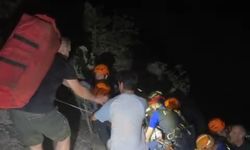 Kayalıktan düşüp ayağı kırıldı, ekipler kurtardı
