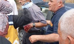 Otomobil virajı alamayıp yamaca çarptı; 4 yaralı