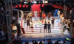Tekirdağ'da Muaythai Süper Ligi 3'üncü ayak karşılaşmaları yapıldı
