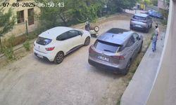 Ankara'da kar maskeli motosiklet hırsızlığı; o anlar kamerada