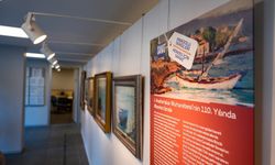 İş Sanat'ın ‘Mavinin İzinde' sergisi, Gelibolu'da sanatseverlerle buluştu
