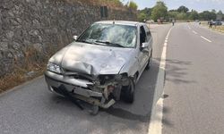 Karasu'da otomobille çarpışan elektrikli bisikletin sürücüsü öldü