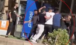 Siirt'te tekmeli, yumruklu kavga kamerada