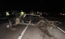 Çankırı'da iki otomobil çarpıştı: 1 ölü, 3 yaralı