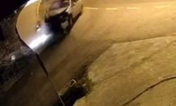 Otomobil, önündeki araca çarpıp takla attı; 1 yaralı