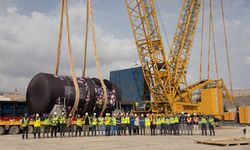 Akkuyu NGS'nin 4. Güç Ünitesi'ne ait reaktör basınç kabı, sahaya teslim edildi