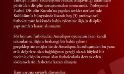 Amed Sportif Faaliyetler'de bahis soruşturmasına karışan 5 futbolcuyla yollar ayrıldı