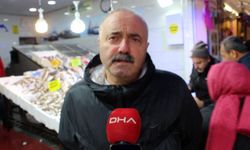 Hava soğudu, balık tezgahları hamsi ile doldu