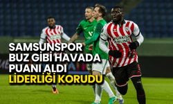 Samsunspor Avrupa'da Liderliğini Sürdürdü: 2-2