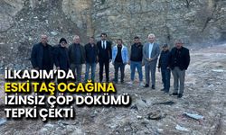 İlkadım’da Eski Taş Ocağına İzinsiz Çöp Dökümü Tepki Çekti