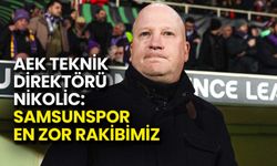 AEK Teknik Direktörü Nikolic: Samsunspor En Zor Rakibimiz