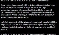 Cevdet Yılmaz: İşsizlik oranının 2028'de yüzde 7,8'e ulaşmasını öngörüyoruz
