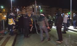 Otomobil, Yeşilırmak'a uçtu; 1 ölü, 1 yaralı