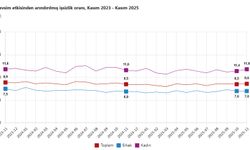 TÜİK: İşsizlik oranı kasımda arttı