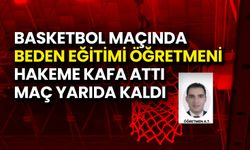 Samsun’da Öğretmen Oyuncu, Maçın Hakemine Kafa Attı