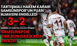 Tartışmalı Hakem Kararı Samsunspor’un Puanına Mal Oldu