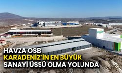 Havza OSB Karadeniz’in En Büyük Sanayi Üssü Olma Yolunda