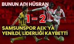 Samsunspor AEK’ya Yenildi, Liderliği Kaybetti