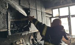 5 katlı apartmanda yangın; 5'i çocuk 8 kişi kurtarıldı