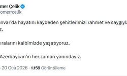 AK Parti'li Çelik: Kanlı Yanvar şehitlerini rahmet ve saygıyla anıyoruz