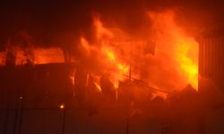 Antalya'da soğuk hava deposunda yangın (2)