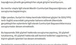 Bakan Tunç: Bayrağımıza saldırı ile ilgili soruşturma başlatıldı