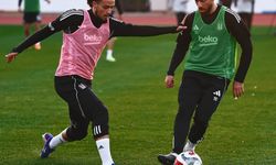 Beşiktaş, günü çift antrenmanla tamamladı