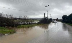 Çanakkale'de sağanak etkili oldu