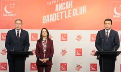 DEM Parti heyeti, Saadet Partisi Genel Başkanı Arıkan'ı ziyaret etti