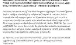 DMM: 'Proje okullarda ek sınav ya da mülakat uygulanacak' iddiası doğru değil