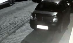 El arabası ile dondurma dolabını çaldı; o anlar kamerada