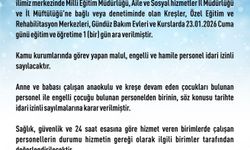 Elazığ'da bazı kurumlarda eğitime 1 gün ara