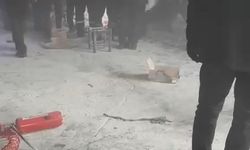 İş yerinde yanıcı madde atılan sobada patlama oldu: 1'i ağır, 4 yaralı