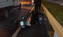 İstanbul - Şişli'de bariyerlere çarpan motosikletin sürücüsü hayatını kaybetti