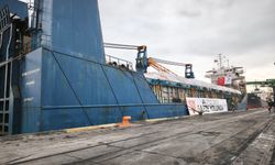 Mersin'den Gazze'ye 20'nci 'İyilik Gemisi' yola çıktı