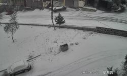 Otomobilin duvara çarpıp devrildiği kaza kamerada