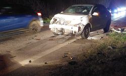 Otomobille çarpışan motosikletin sürücüsü 1 haftalık yaşam savaşını kaybetti