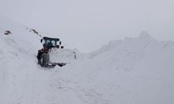 Şırnak'ta karla mücadele ekipleri eksi 14 derecede de sahada