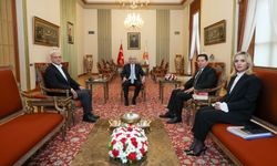 TBMM Başkanı Kurtulmuş, Bingöl ve Özer'i kabul etti