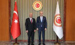 TBMM Başkanı Kurtulmuş, BM Mülteciler Yüksek Komiseri Salih ile görüştü