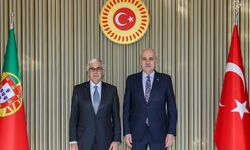 TBMM Başkanı Kurtulmuş, Portekiz Cumhuriyet Meclisi Başkanı Branco ile görüştü